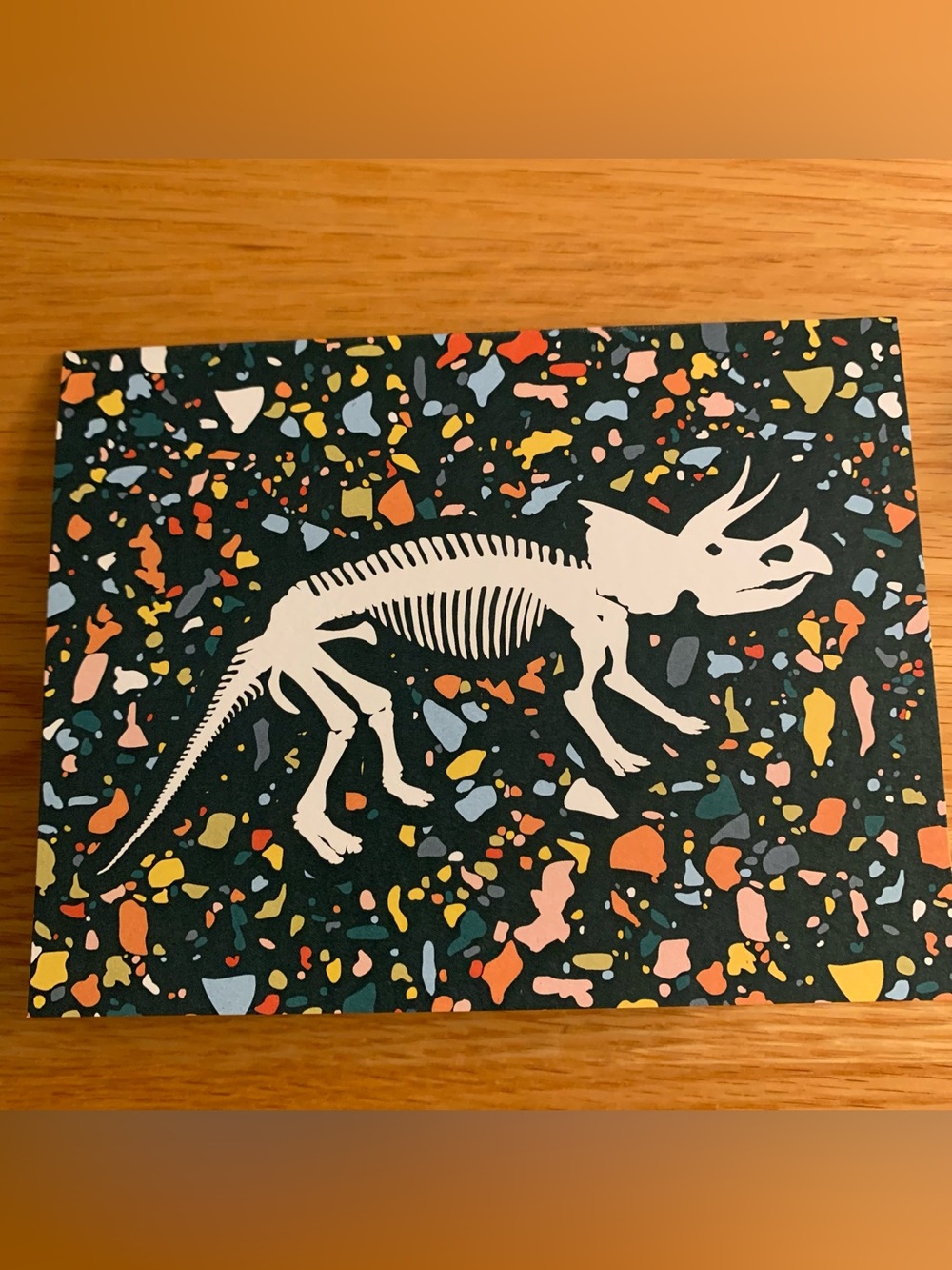12 Stamped Dinosaur blank notecards - Picture 4 of 10